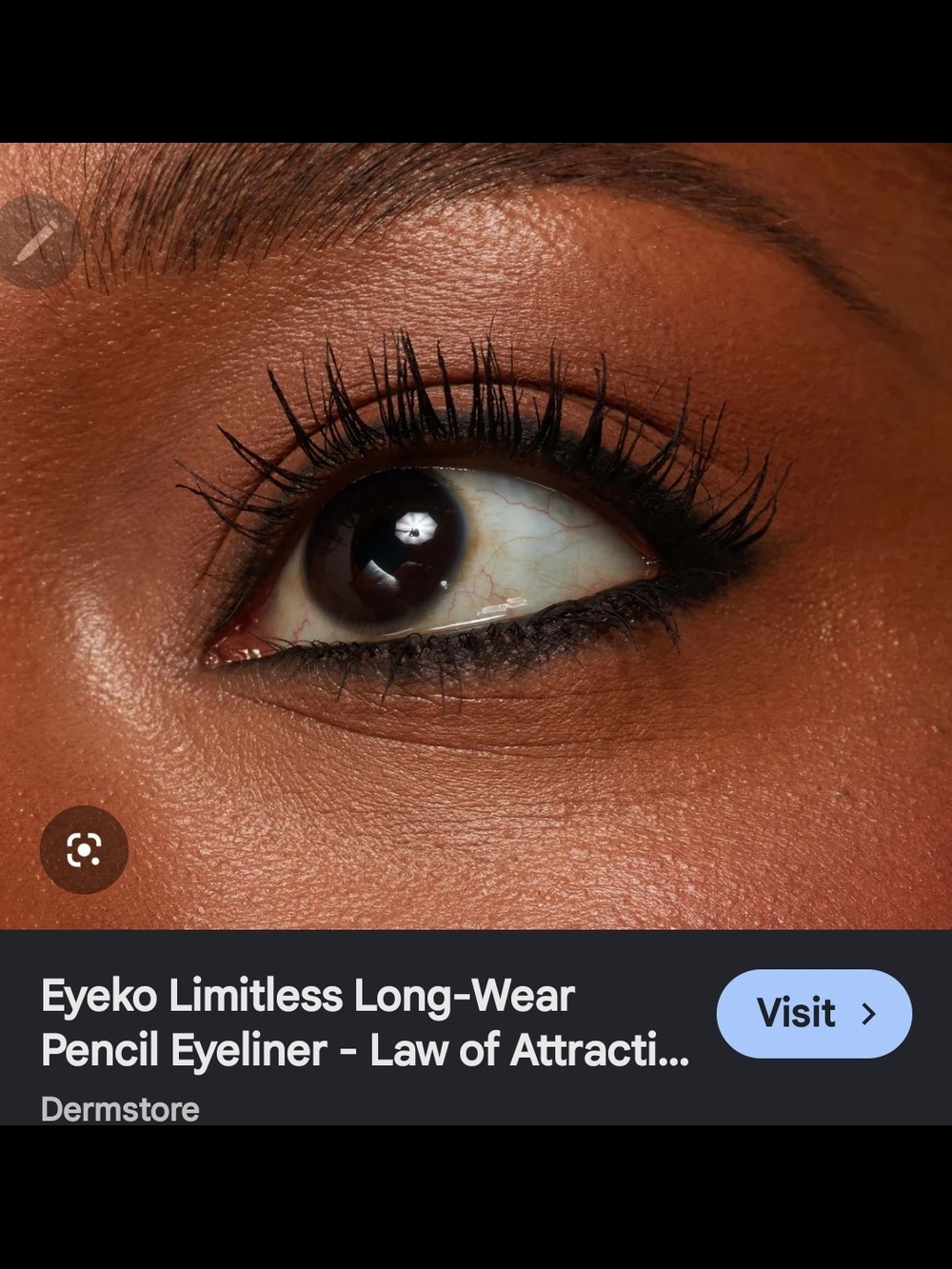 Eyeko Limitless Long-Wear Pencil Eyeliner IN Law Of Attraction Full Size BNIB